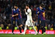Sergio Ramos was constantly trying to get under the skins of the Barca players